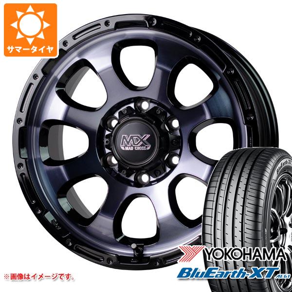 ハイエース 200系用 サマータイヤ ヨコハマ ブルーアースXT AE61 215/70R16 100H マッドクロスグレイス 6.5 16 :madgrbkh 34401 t80971yt:タイヤ1番