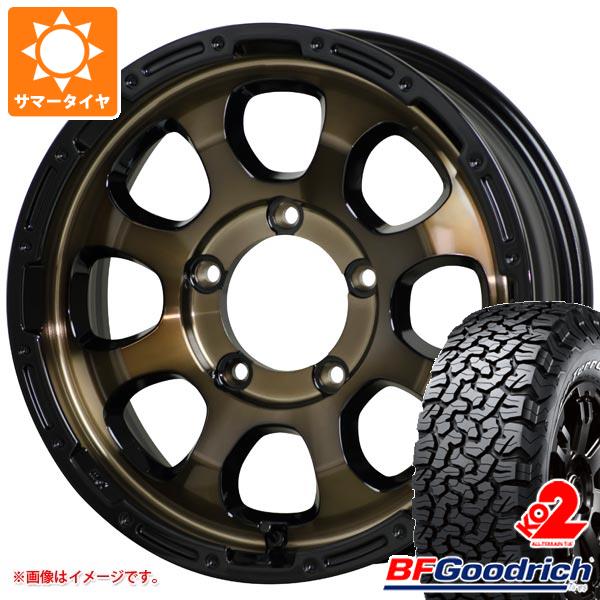 5本セット ジムニー JB64W用 2023年製 サマータイヤ BFグッドリッチ オールテレーン T/A KO2 LT215/70R16 100/97R ホワイトレター マッドクロスグレイス 5.5 16 :madgrbrj 21564 s86768zk 5:タイヤ1番