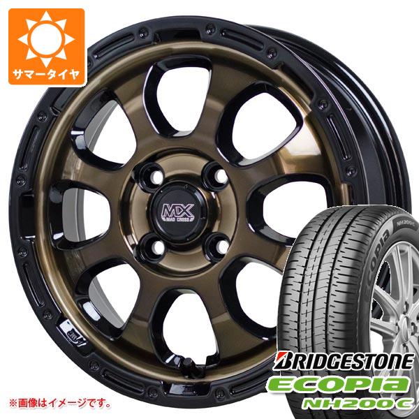 2024年製 サマータイヤ 165/65R14 79S ブリヂストン エコピア NH200 C マッドクロスグレイス 4.5 14 :madgrbrk 38145:タイヤ1番