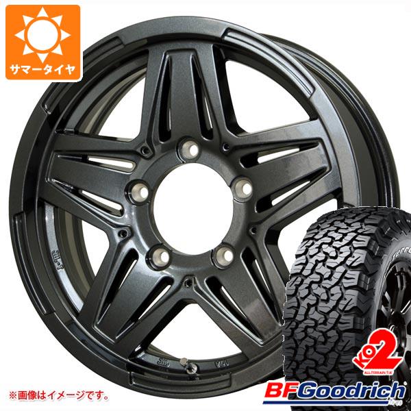 5本セット ジムニーシエラ JB74W用 サマータイヤ BFグッドリッチ オールテレーンT/A KO2 LT235/70R16 104/101S ホワイトレター マッドクロス JB 01 6.0 16 :madjb01s 21429 s861007zk 5:タイヤ1番