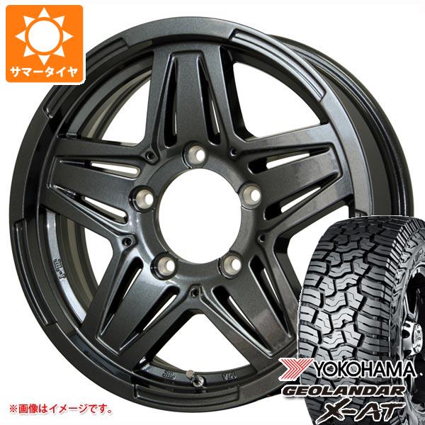 5本セット ジムニーシエラ JB74W用 サマータイヤ ヨコハマ ジオランダー X AT G016 LT225/75R16 103/100Q OWL マッドクロス JB 01 6.0 16 :madjb01s 39767 s861005zk 5:タイヤ1番