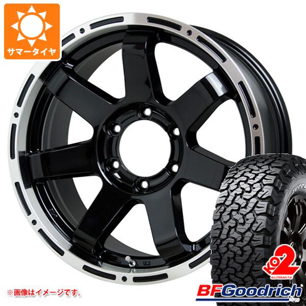 FJクルーザー 10系用 サマータイヤ BFグッドリッチ オールテレーン T/A KO2 LT285/70R17 116/113S ブラックレター マッドクロス MC 76 7.5 17 :madm76b 36031 t801005yt:タイヤ1番