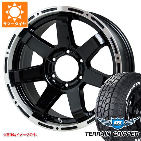 5本セット FJクルーザー 10系用 サマータイヤ モンスタ テレーングリッパー LT285/70R17 121/118R ホワイトレター マッドクロス MC 76 7.5 17 :madm76b 34805 t801005yt 5:タイヤ1番