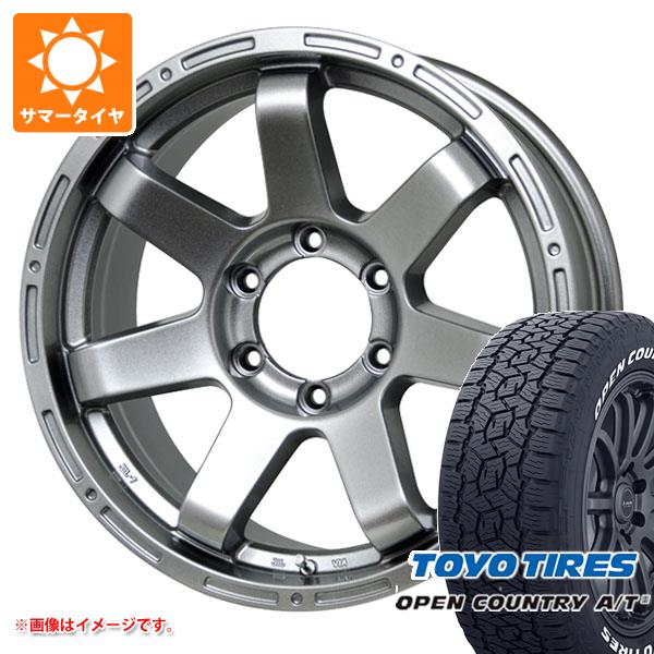 ランドクルーザー プラド 150系用 サマータイヤ トーヨー オープンカントリー A/T3 265/65R18 114H ホワイトレター マッドクロス MC 76 8.0 18 :madm76s 41266 t80990yt:タイヤ1番