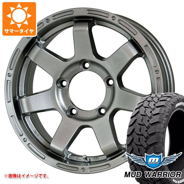 5本セット ジムニー JB64W用 サマータイヤ モンスタ マッドウォーリアー LT215/70R16 107/105Q ホワイトレター マッドクロス MC 76 5.5 16 :madm76sj 34780 s86768zk 5:タイヤ1番