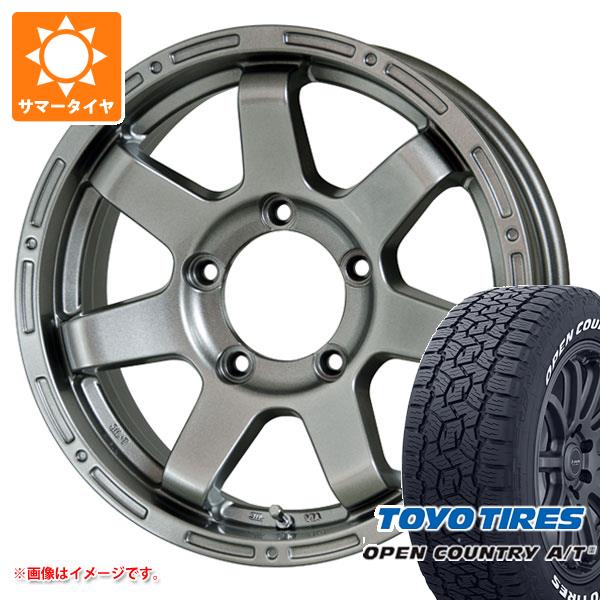 5本セット ジムニー JB64W用 2024年製 サマータイヤ トーヨー オープンカントリー A/T3 215/70R16 100T ホワイトレター マッドクロス MC 76 5.5 16 :madm76sj 41238 s86768zk 5:タイヤ1番