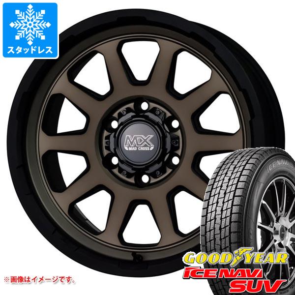 ハイラックス 120系用 スタッドレス グッドイヤー アイスナビ SUV 265/70R17 115Q マッドクロスレンジャー｜tire1ban