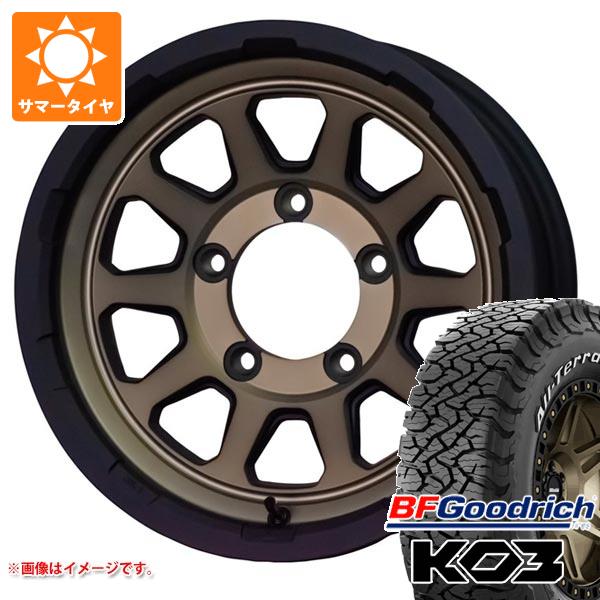 5本セット ジムニー用 2026年製 サマータイヤ BFグッドリッチ オールテレーンT/A KO3 LT175/80R16 92S ホワイトレター マッドクロスレンジャー 5.5-16