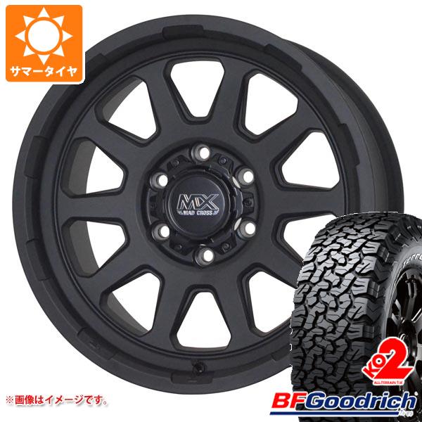 ハイラックス 120系用 サマータイヤ BFグッドリッチ オールテレーンT/A KO2 LT265/65R18 122/119R ホワイトレター マッドクロスレンジャー 8.0 18 :madramb6 30810 t80998yt:タイヤ1番