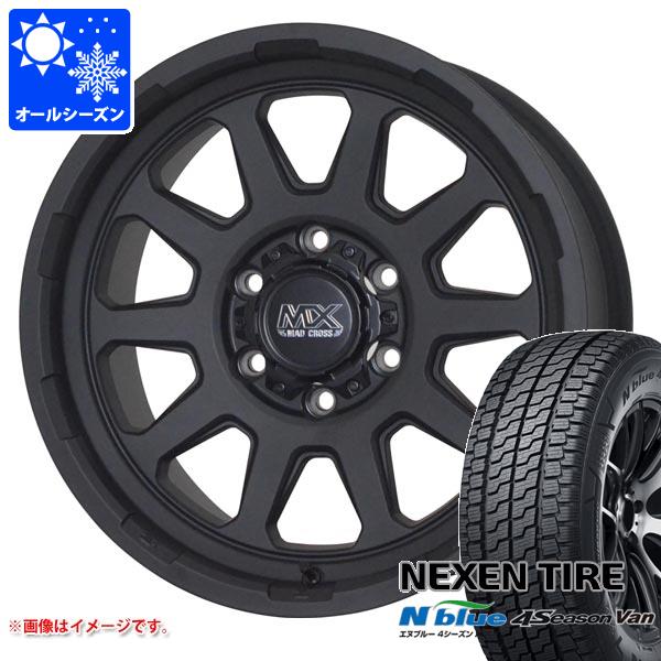 ハイエース 200系用 オールシーズンタイヤ ネクセン エヌブルー 4シーズン バン 215/65R16 109/107T マッドクロスレンジャー 6.5-16