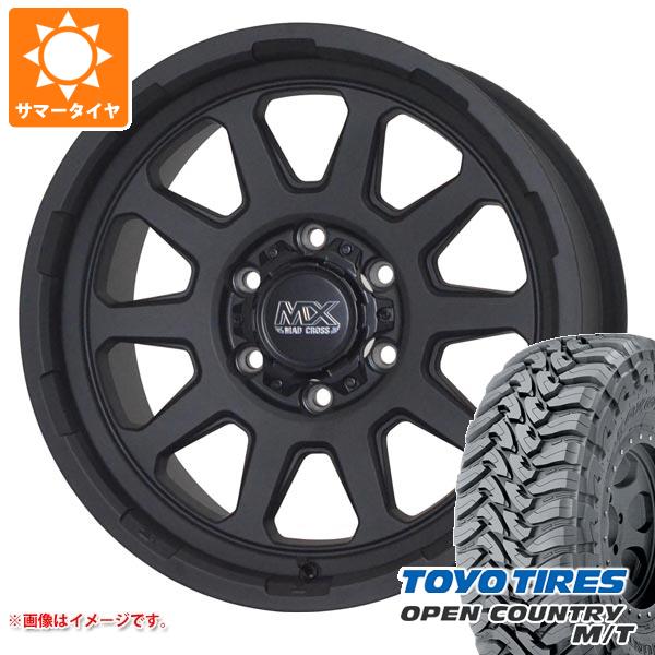 OPEN COUNTRY - 5本仕掛ける トヨタ FJクルーザー 10系用 朱夏タイア トゥーヨー 開けひろげカントリー M/T LT265/70R17 121/118P 黒いこと雁の使い マッドクロスレンジャー 8.0-17 タイヤ、ホイール-夏タイヤ、ホイールセット