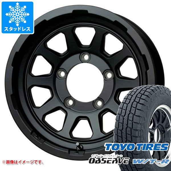 ジムニー用 スタッドレス トーヨー オブザーブ WTR 185/85R16 105/103N LT マッドクロスレンジャー :madrambj 38029 s86999zk:タイヤ1番