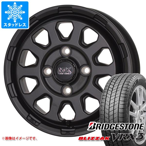 スタッドレスタイヤ ブリヂストン ブリザック VRX3 155/65R14 75Q マッドクロスレンジャー 4.5-14