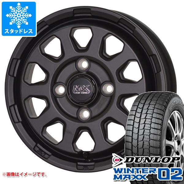 スタッドレスタイヤ ダンロップ ウインターマックス02 WM02 165/60R15 77Q マッドクロスレンジャー 4.5-15