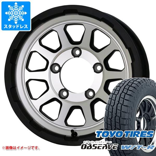 5本セット ジムニー用 スタッドレス トーヨー オブザーブ WTR 185/85R16 105/103N LT マッドクロスレンジャー :madramsj 38029 s86999zk 5:タイヤ1番