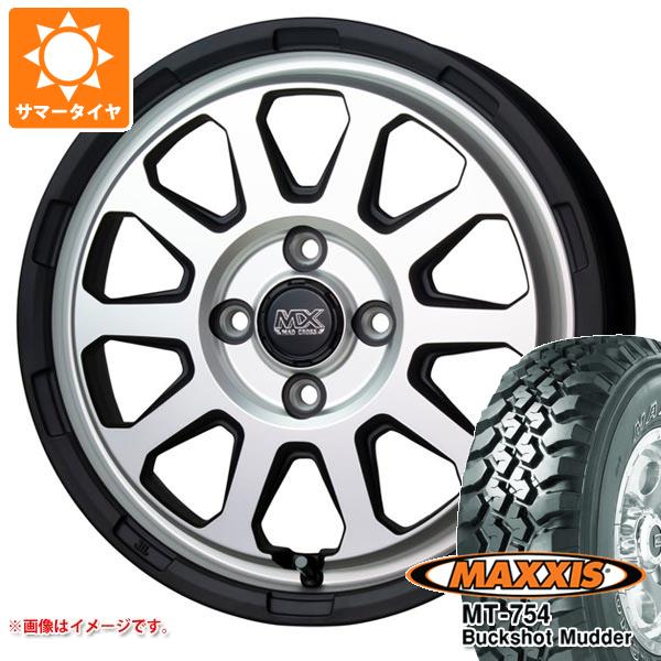 ハスラー用 サマータイヤ マキシス MT 754 バックショットマッダー 195R14C 106/104R 8PR アウトラインホワイトレター マッドクロスレンジャー 4.5 14 :madramsk 19550 s861015zk:タイヤ1番