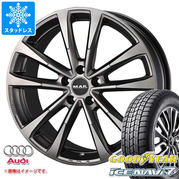アウディ A4 オールロードクワトロ 8K/8W系用 スタッドレス グッドイヤー アイスナビ7 225/55R17 97Q MAK マイン