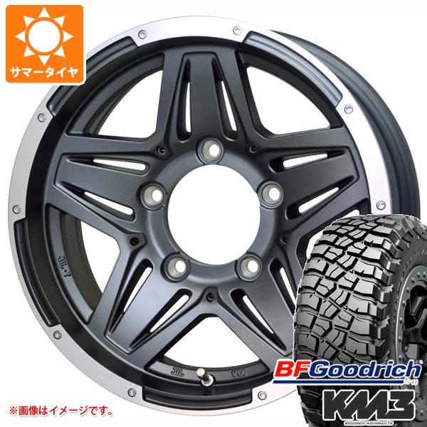 5本セット ジムニー JB64W用 サマータイヤ BFグッドリッチ マッドテレーンT/A KM3 LT225/75R16 115/112Q マッドクロス JB 01 5.5 16 :majb01pj 30405 s861004zk 5:タイヤ1番