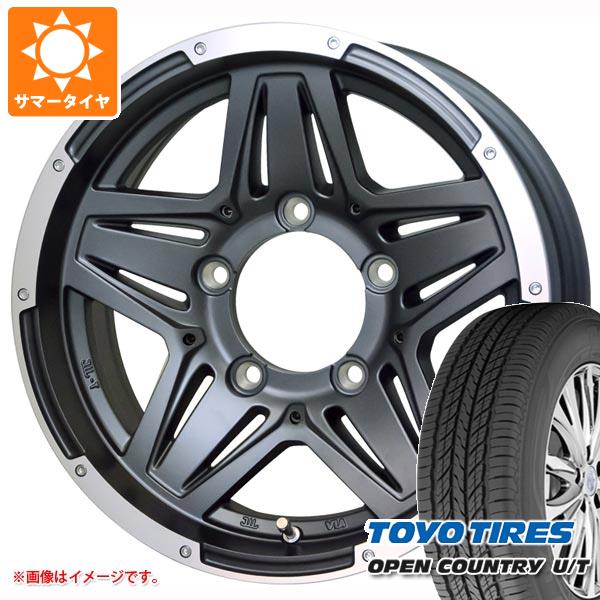 5本セット ジムニーシエラ JB74W用 サマータイヤ トーヨー オープンカントリー U/T 215/70R16 100H マッドクロス JB 01 6.0 16 :majb01ps 28545 s86770zk 5:タイヤ1番