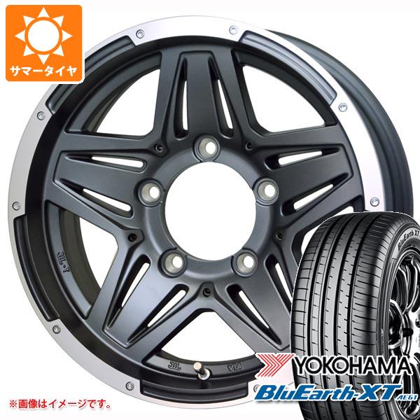 5本セット ジムニーシエラ JB74W用 サマータイヤ ヨコハマ ブルーアースXT AE61 215/70R16 100H マッドクロス JB 01 6.0 16 :majb01ps 34401 s86770zk 5:タイヤ1番