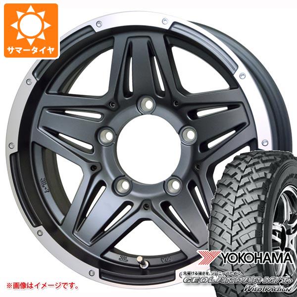 5本セット ジムニー用 サマータイヤ ヨコハマ ジオランダー M/T+ G001J 195R16C 104/102Q マッドクロス JB 01 5.5 16 :majb01pj 14208 s861002zk 5:タイヤ1番