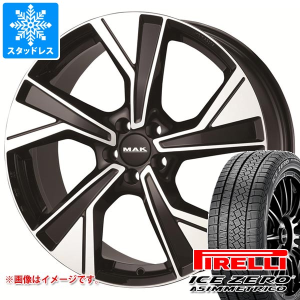 ジャガー Eペース DF系用 スタッドレス ピレリ アイスゼロアシンメトリコ 235/60R18 107H XL MAK マルメ