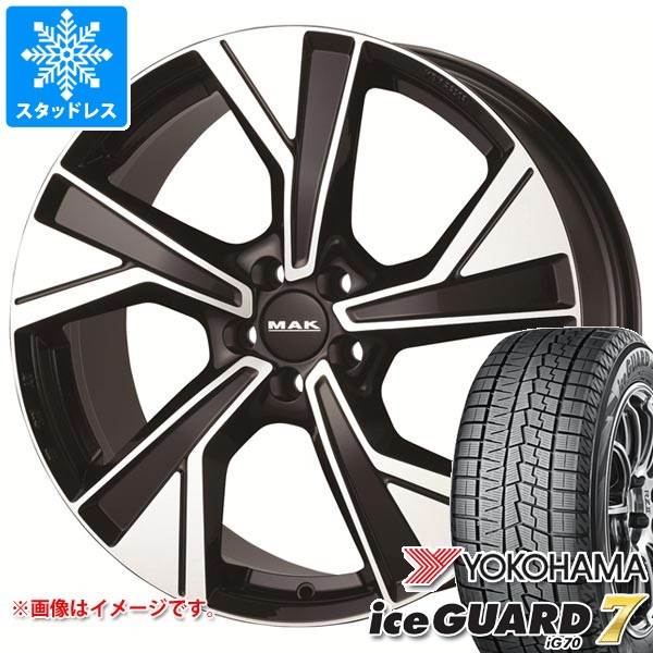 ジャガー XF JB系用 スタッドレス ヨコハマ アイスガードセブン iG70 245/40R19 98Q XL MAK マルメ