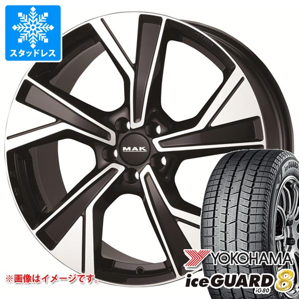 ジャガー Eペース DF系用 スタッドレス ヨコハマ アイスガードエイト iG80 235/55R19 105Q XL IG80A 2025年10月発売サイズ MAK マルメ