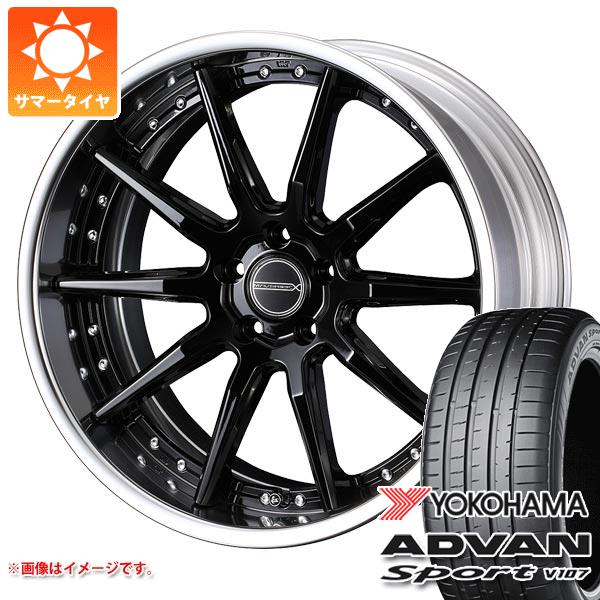 40系アルファード用 サマータイヤ ヨコハマ アドバンスポーツV107 245/45R20 103Y XL V107A マーベリック 1410S 8.5-20