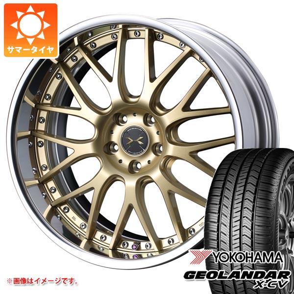 WEDS - トヨタ 40系アルファード用 朱夏タイア ヨコハマ ジオランダー X-CV G057 245/45R20 103W XL マーベリック 709M 8.0-20 自動車-夏タイヤ、ホイールセット-タイヤ、ホイール