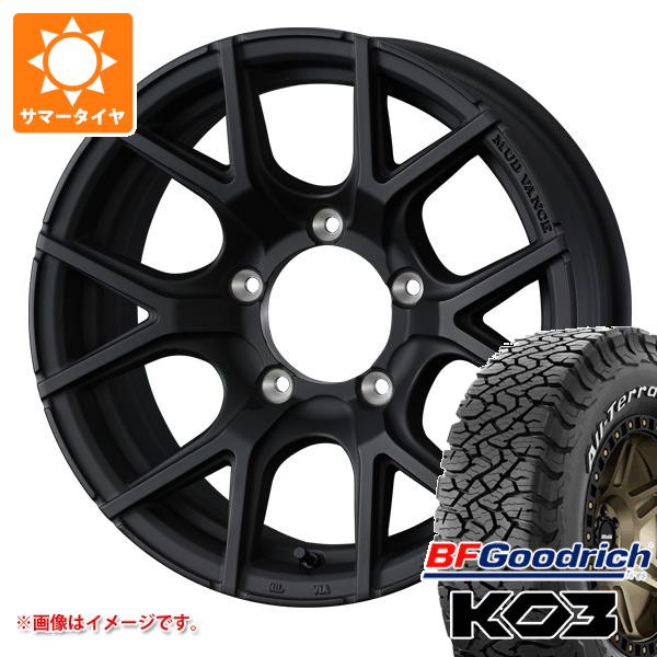 5本セット スズキ ジムニーノマド JC74W用 サマータイヤ BFグッドリッチ オールテレーンT/A KO3 LT225/70R16 102/99S ホワイトレター マッドヴァンス SD 6.0-16