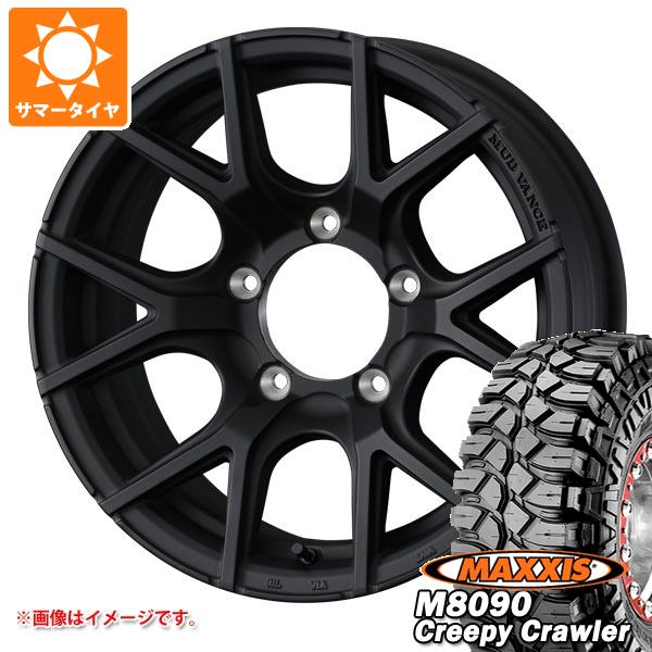 スズキ ジムニー用 サマータイヤ マキシス M8090 クリーピークローラー 6.50-16LT 100K 6PR マッドヴァンス SD 5.5-16