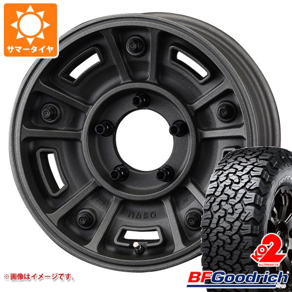 ジムニーシエラ JB74W用 サマータイヤ BFグッドリッチ オールテレーンT/A KO2 LT225/75R16 115/112S ホワイトレター クリムソン ディーン BJ メキシカン 6.0-16｜tire1ban