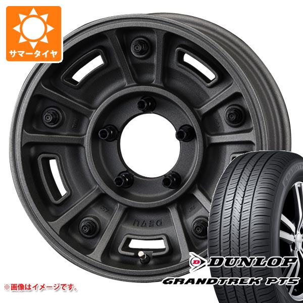 5本セット ジムニー用 サマータイヤ ダンロップ グラントレック PT5 175/80R16 91S クリムソン ディーン BJ メキシカン 5.5 16 :mexicanj 40268 s86740zk 5:タイヤ1番