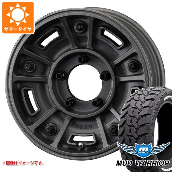 5本セット ジムニーシエラ JB74W用 サマータイヤ モンスタ マッドウォーリアー LT215/70R16 107/105Q ホワイトレター クリムソン ディーン BJ メキシカン 6.0 16 :mexicans 34780 s86770zk 5:タイヤ1番