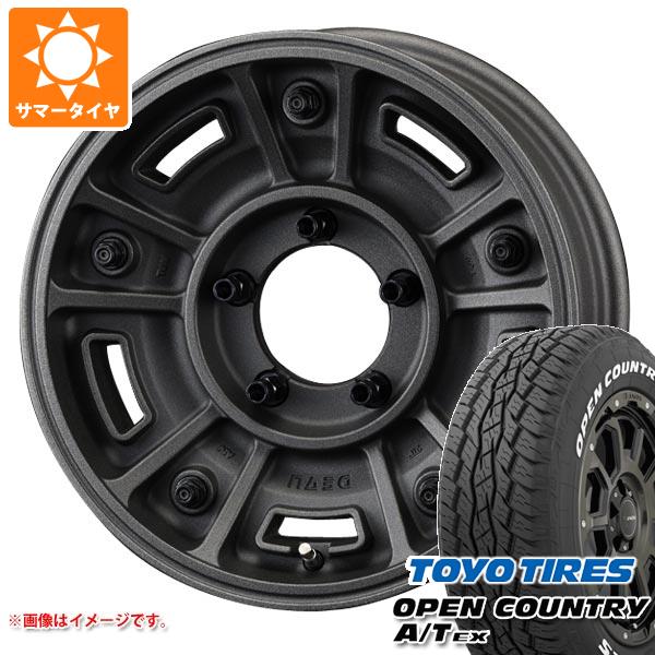 5本セット ジムニーシエラ JB74W用 サマータイヤ トーヨー オープンカントリー A/T EX 215/70R16 100H アウトサイドホワイトレター BJ メキシカン 6.0 16 :mexicans 36841 s86770zk 5:タイヤ1番