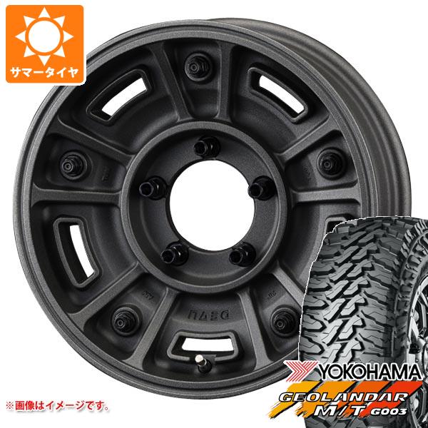 5本セット ジムニーシエラ JB74W用 サマータイヤ ヨコハマ ジオランダー M/T G003 LT215/70R16 100/ 97Q クリムソン ディーン BJ メキシカン 6.0 16 :mexicans 36783 s86770zk 5:タイヤ1番