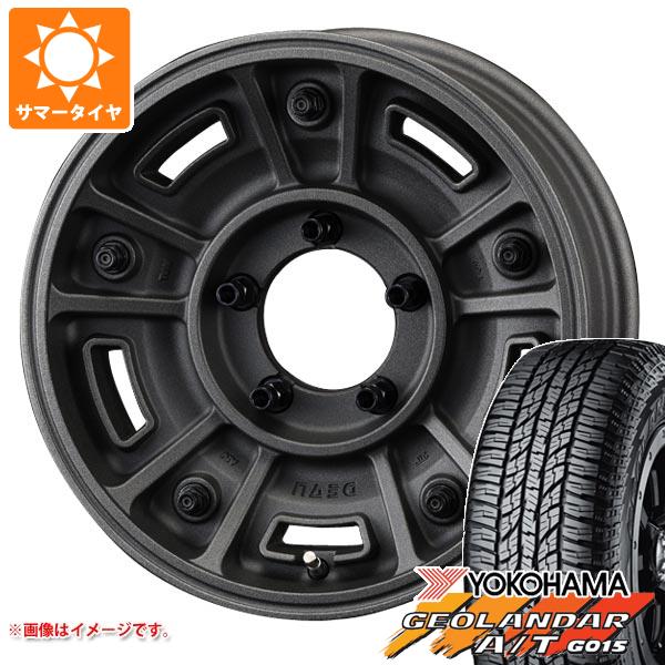 5本セット ジムニー用 サマータイヤ ヨコハマ ジオランダー A/T G015 175/80R16 91S ブラックレター クリムソン ディーン BJ メキシカン 5.5 16 :mexicanj 24633 s86740zk 5:タイヤ1番