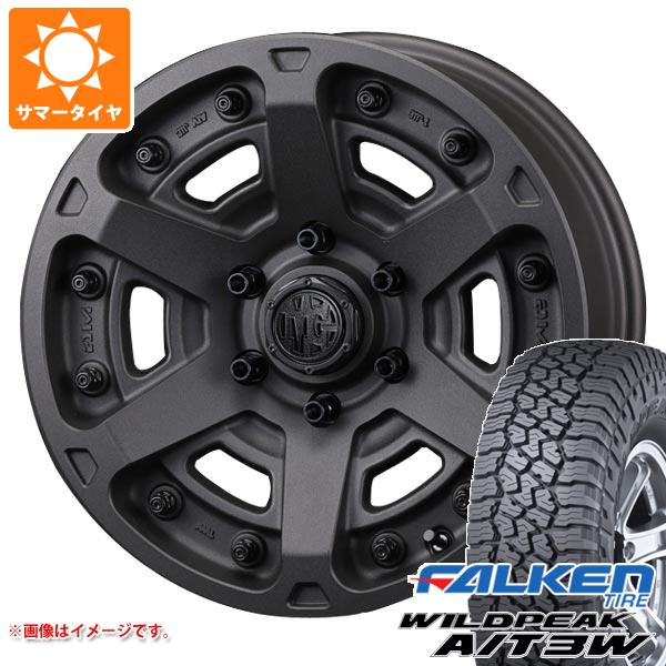 ランドクルーザー プラド 150系用 サマータイヤ ファルケン ワイルドピーク A/T3W LT285/70R17 116Q クリムソン MG アーマー FF 8.0 17 :mgarmr6 35729 t80988yt:タイヤ1番