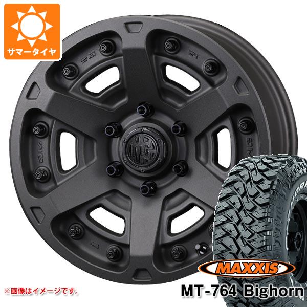 サマータイヤ 265/70R17 118/115Q 8PR マキシス MT 764 ビッグホーン ホワイトレター クリムソン MG アーマー FF 8.0 17 :mgarmr6 36331:タイヤ1番