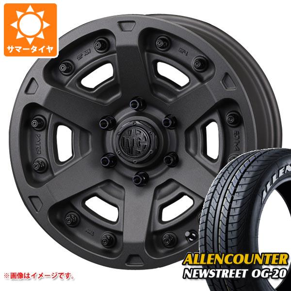 ハイエース 200系用 サマータイヤ オーレンカウンター ニューストリート OG 20 215/60R17C 109/107T ホワイトレター クリムソン MG アーマー FF 7.0 17 :mgarmrh 32175 t80968yt:タイヤ1番