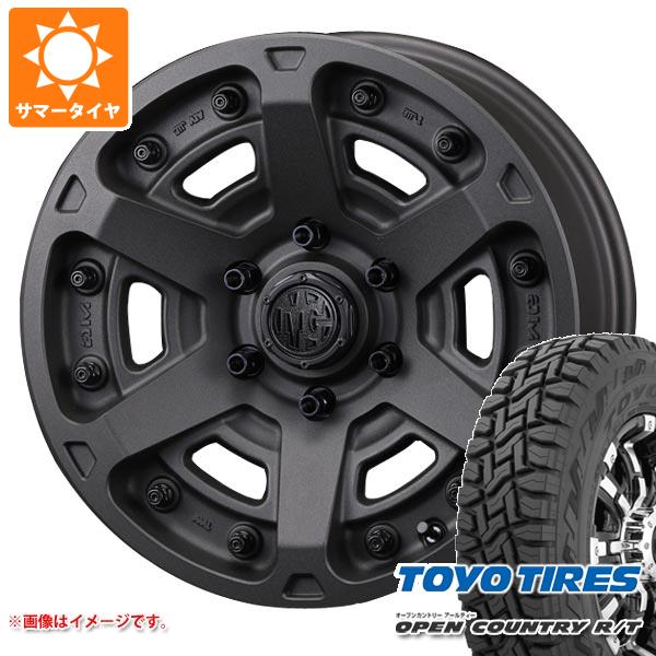 ハイエース 200系用 サマータイヤ トーヨー オープンカントリー R/T 215/65R16C 109/107Q ホワイトレター クリムソン MG アーマー FF 7.0 16 :mgarmrh 35258 t80967yt:タイヤ1番