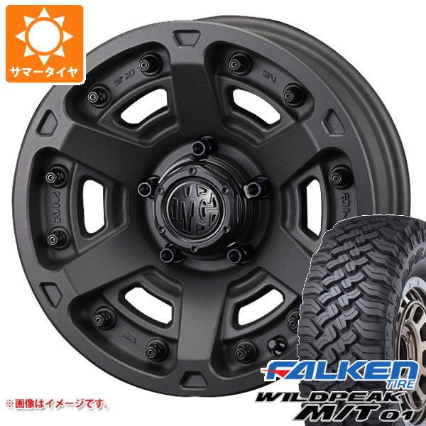 5本セット ジムニーシエラ JB74W用 サマータイヤ ファルケン ワイルドピーク M/T01 185/85R16 105/103L クリムソン MG アーマー FF 6.0 16 :mgarmrs 36989 s86769zk 5:タイヤ1番