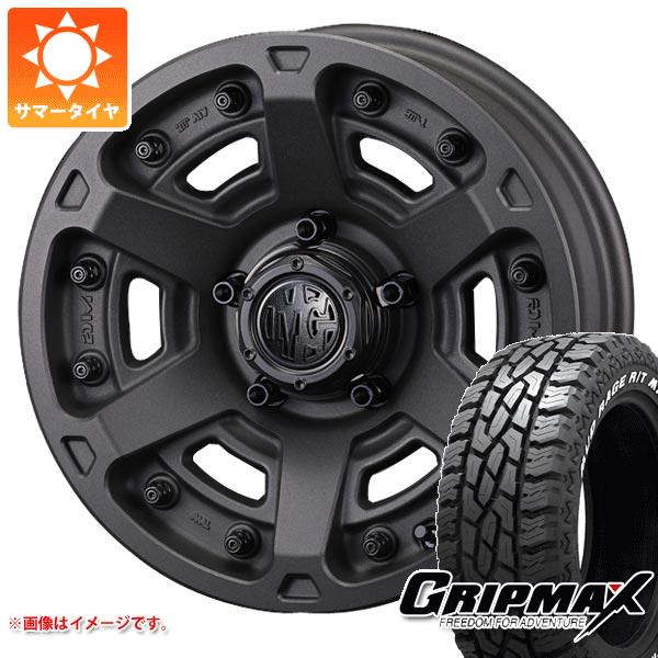 5本セット ジムニーシエラ JB74W用 サマータイヤ グリップマックス マッドレイジ R/T MAX LT225/70R16 102/99R ホワイトレター MG アーマー FF 6.0 16 :mgarmrs 36504 s861006zk 5:タイヤ1番