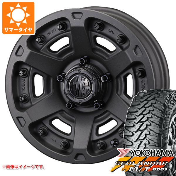 5本セット ジムニー JB64W用 サマータイヤ ヨコハマ ジオランダー M/T G003 LT215/70R16 100/ 97Q クリムソン MG アーマー FF 5.5 16 :mgarmrj 36783 s86768zk 5:タイヤ1番