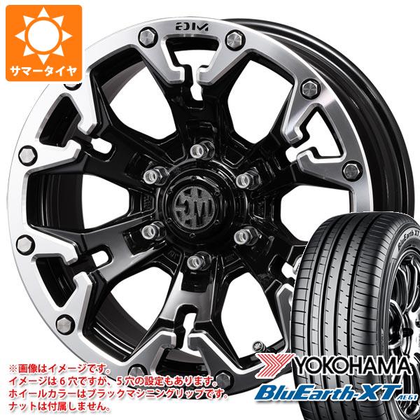 デリカD:5用 サマータイヤ ヨコハマ ブルーアースXT AE61 225/65R17 106V XL クリムソン MG ゴーレム 7.0 17 :mgglm 40615 m83965tb:タイヤ1番