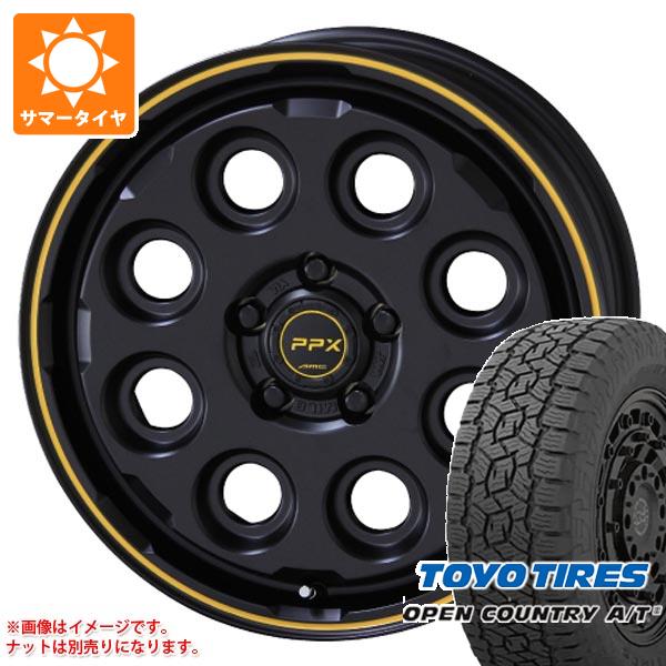 デリカD:5用 サマータイヤ トーヨー オープンカントリー A/T3 215/70R16 100T PPX ミルエイト 7.0 16 :mil85 38817 m83960tb:タイヤ1番