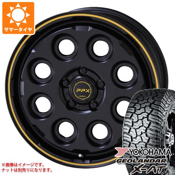 アウトランダー GF/GG系用 サマータイヤ ヨコハマ ジオランダー X AT G016 LT235/70R16 104/101Q アウトラインホワイトレター PPX ミルエイト 7.0 16 :mil85 38108 m83976tb:タイヤ1番