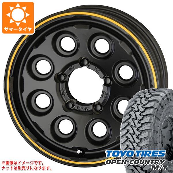 5本セット ジムニー用 サマータイヤ トーヨー オープンカントリー M/T 195R16C 104/102Q ブラックレター M/T Rパターン PPX ミルエイト 5.5 16 :mil8j 32612 s861002zk 5:タイヤ1番