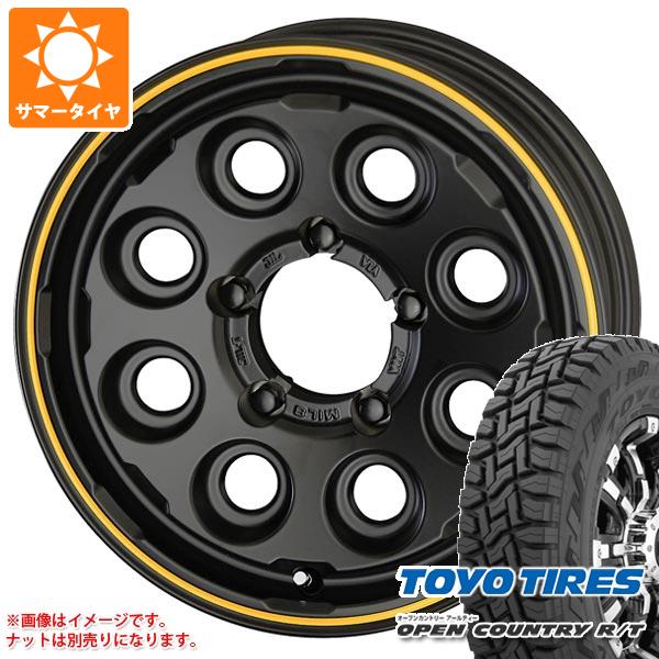 ジムニー JB64W用 サマータイヤ トーヨー オープンカントリー R/T 215/70R16 100Q ブラックレター PPX ミルエイト 5.5 16 :mil8j 32618 s86768zk:タイヤ1番